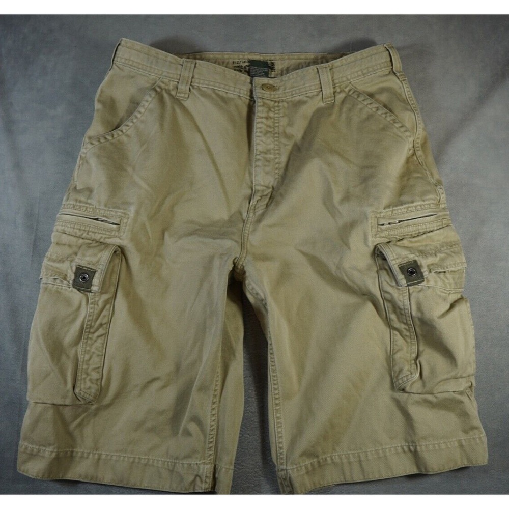 Regeneration RGXN Men's Khaki Cargo Shorts 34 Waist